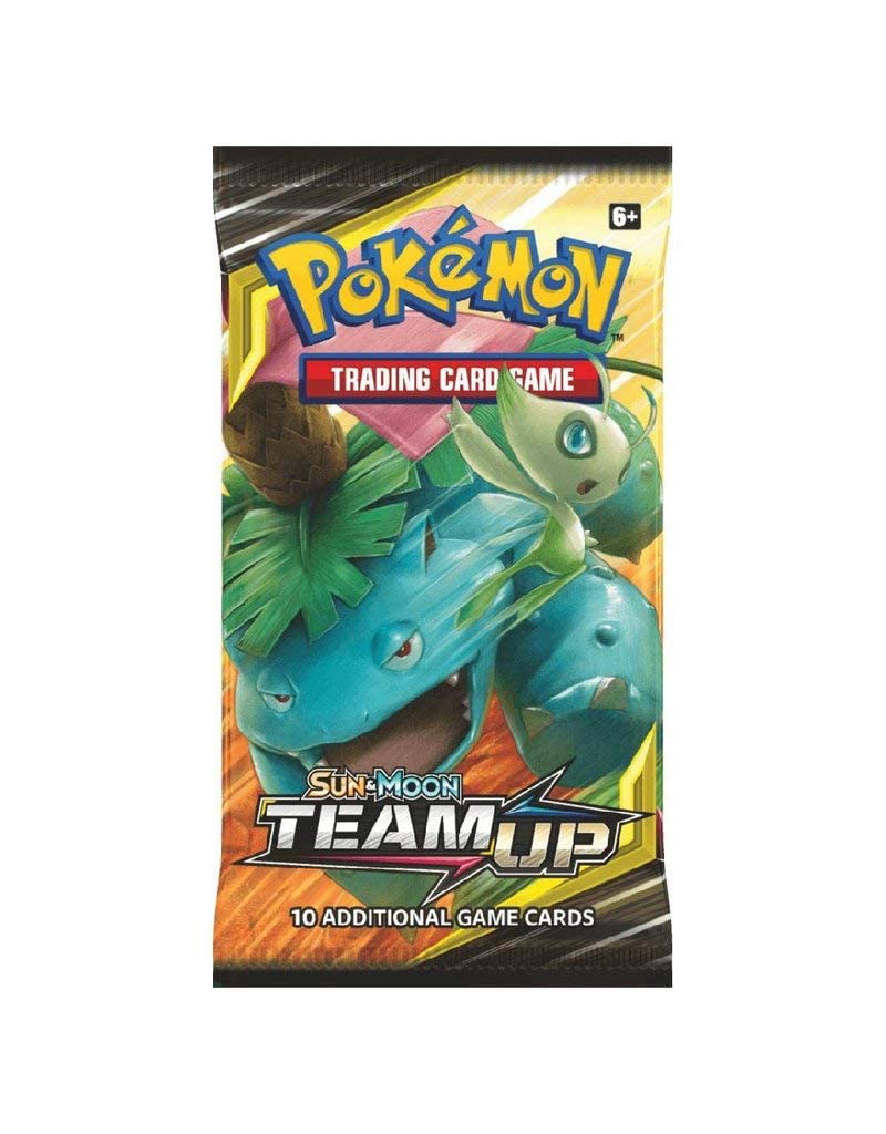 Sun & Moon Team Upプロモパック　英語版　未開封セット Pokemon TCG: Sun & Moon Team Up Booster Pack : Amazon.com.br
